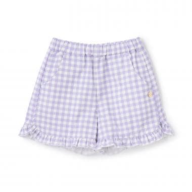 【予約/6月下旬～7月上旬入荷予定】ベーシック裾フリルショートパンツ