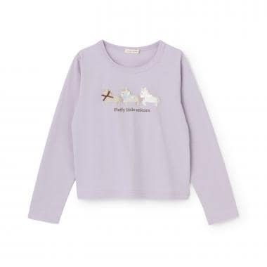 【綿100%】【ムテキT】【防汚/UV/速乾】ぷくぷくプリントとリボンTシャツ