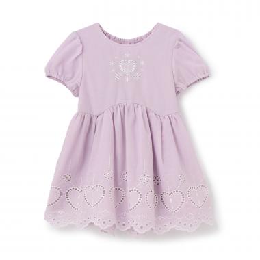 【予約/6月下旬～7月上旬入荷予定】【綿100%】カットワークレースチュニック