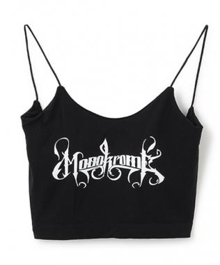 ショートロゴキャミソール【韓国ファッション】