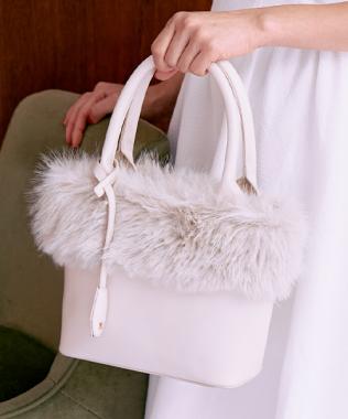 フェイクファー2WAYBAG