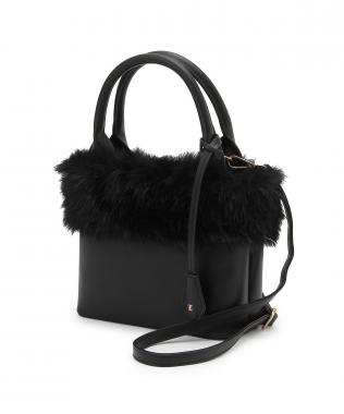 フェイクファー2WAYBAG
