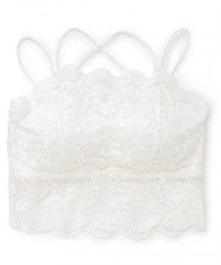 フラワーレースキャミソール