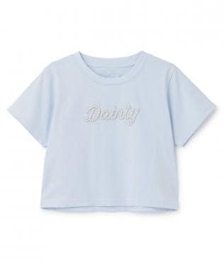 パールラインロゴ半袖Tシャツ