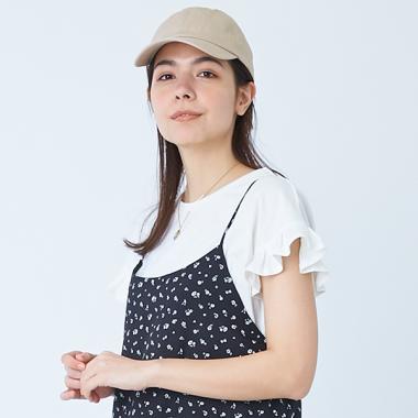 オーガビッツ 袖タックフリルTシャツ