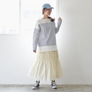 【リンク】2wayシャーリングスカート