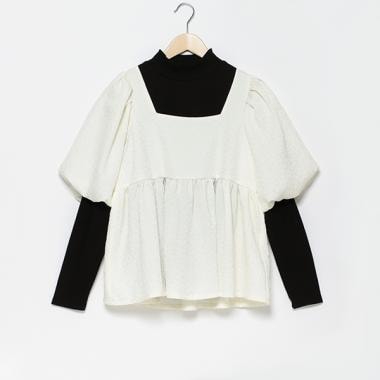 【リンク】ジャガードチュニックセット(レディース)