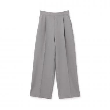 センタープレスワイドパンツ
