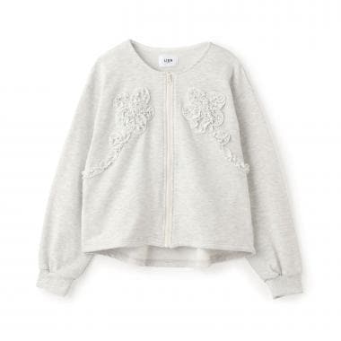 【リンク/防汚】フリルモチーフハオリ