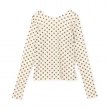 2wayシアードットトップス