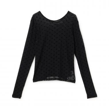 2wayシアードットトップス