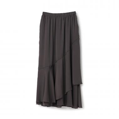 サテンスカート