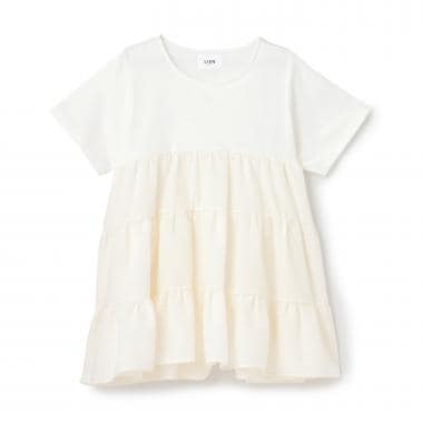 【親子リンク】ドッキングティアードTシャツ