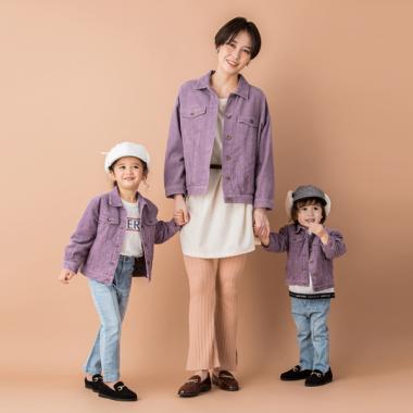 Narumiya Online ナルミヤ オンラインの公式通販サイトコーデュロイジャケット F パープル 大人