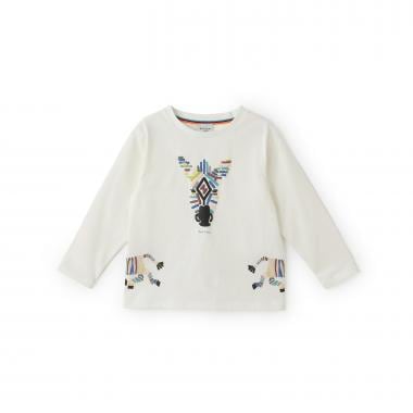 ゼブラフェイス長袖Tシャツ