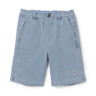 カットデニムハーフパンツ