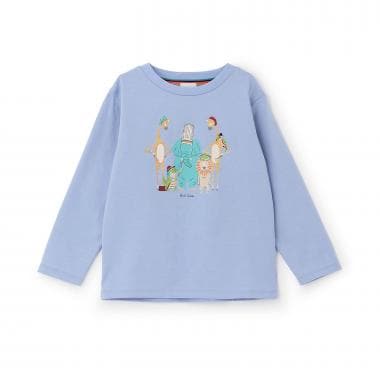 ハットアニマル長袖Tシャツ