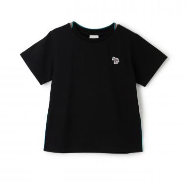 ストライプテープベーシック半袖Tシャツ