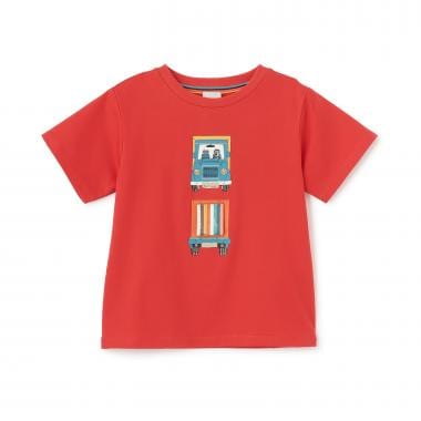 恐竜トラックギミック半袖Tシャツ