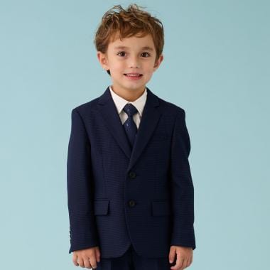 ウール2B千鳥ジャケット