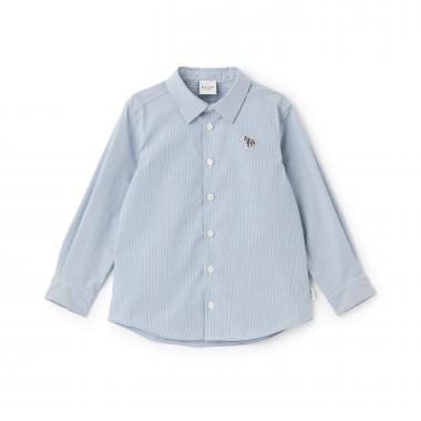 ストライプ長袖シャツ