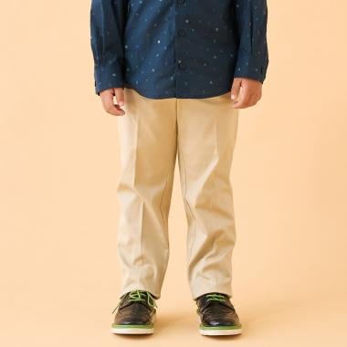 ストレッチセンタープレスロングパンツ