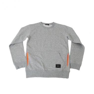 ミニ裏毛・配色ポケットトレーナー