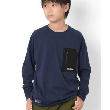 【Penfield】ジップポケットラグランＴシャツ