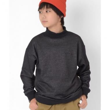 裏シャギー・モックネックトレーナー(140 コン): ジュニア - ナルミヤ