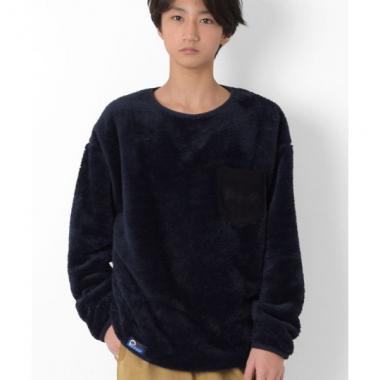 【Penfield】ボア・コーデュロイポケ付きプルオーバー