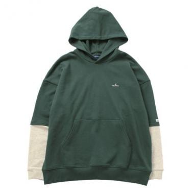 【NAUTICA】袖レイヤードパーカー