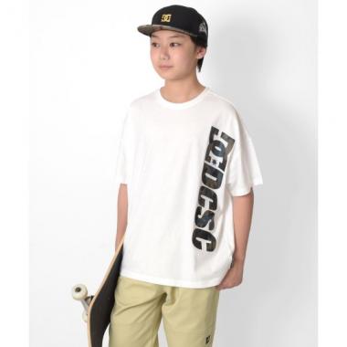 【DC】縦ロゴプリントビッグ半袖Tシャツ