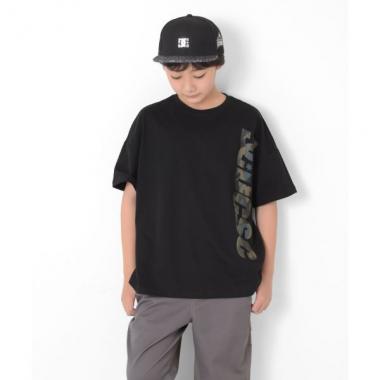 【DC】縦ロゴプリントビッグ半袖Tシャツ