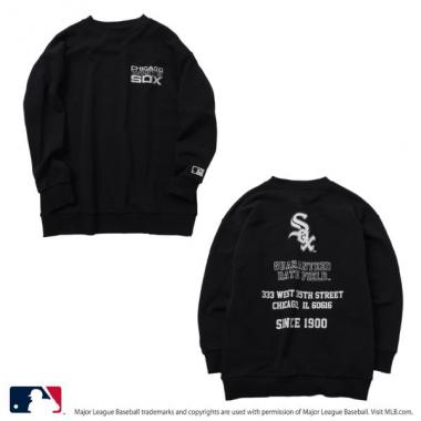 【MLB】裏毛ロゴプリントトレーナー