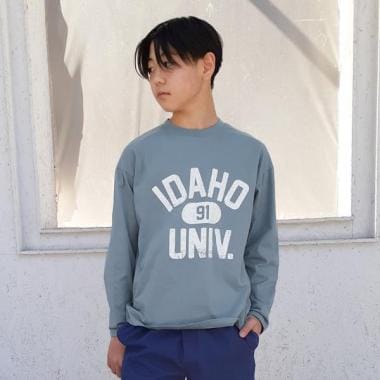 【プチプラ】アソートフロントロゴ長袖Tシャツ