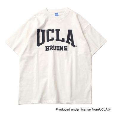 【UCLA】コットン・フロントUCLAロゴ半袖Tシャツ