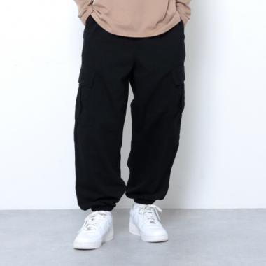 【大人向けサイズあり】コットンツイル・カーゴパンツ
