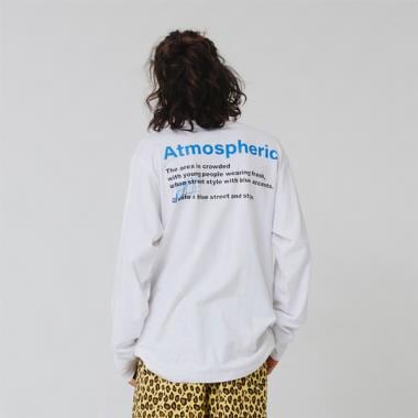 【プチプラ】バックロゴ長袖Tシャツ