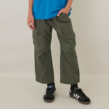 【Easycare】ポリリップ・８分丈パンツ