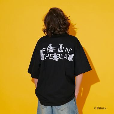 【GLSW.】【DISNEY】ミッキーマウス＆フレンズ/バックプリント半袖Tシャツ