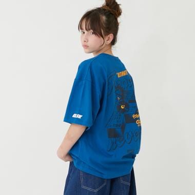 【FORGETNEVER】バックターンテーブル半袖ポケットTシャツ_GLSW