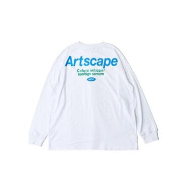 ポケットロゴプリント長袖Tシャツ
