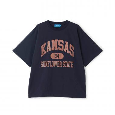 【プチプラ】カレッジロゴTシャツ