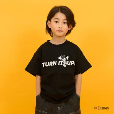 【SKIT0LY】【DISNEY】ミッキーマウス/プリント半袖Tシャツ
