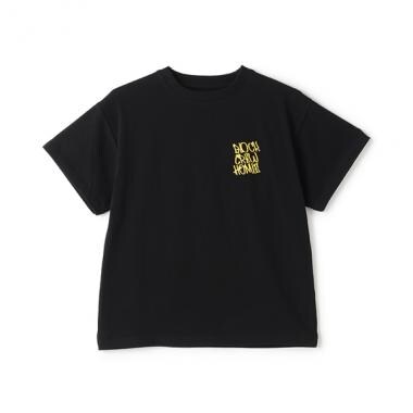 【SKIT0LY】【接触冷感】ハイクールコットン・発泡プリント半袖Tシャツ