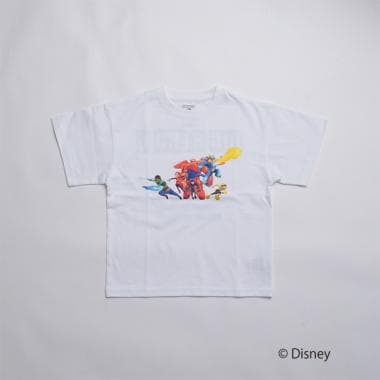 【SKIT0LY】【DISNEY】BAYMAX_BIG HERO ６半袖Tシャツ