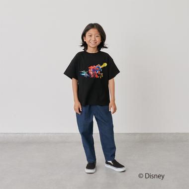 【SKIT0LY】【DISNEY】BAYMAX_BIG HERO ６半袖Tシャツ