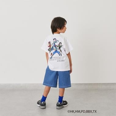 【SKIT0LY】【BAYBLADE X】プリント半袖Tシャツ
