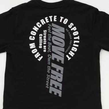 【プチプラ】バックサークルロゴ長袖Tシャツ_SK