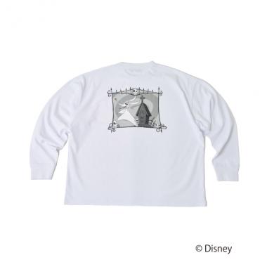 【SKIT0LY】【DISNEY】ナイトメアー・ビフォア・クリスマス/プリント長袖Tシャツ